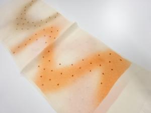 未使用品　正絹　絞り　帯揚げ